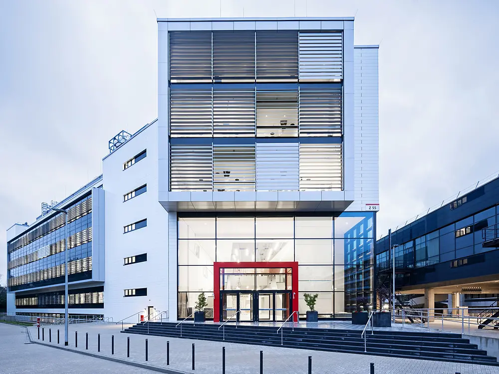 Budova výskumného centra Inspiration Center Düsseldorf (ICD)