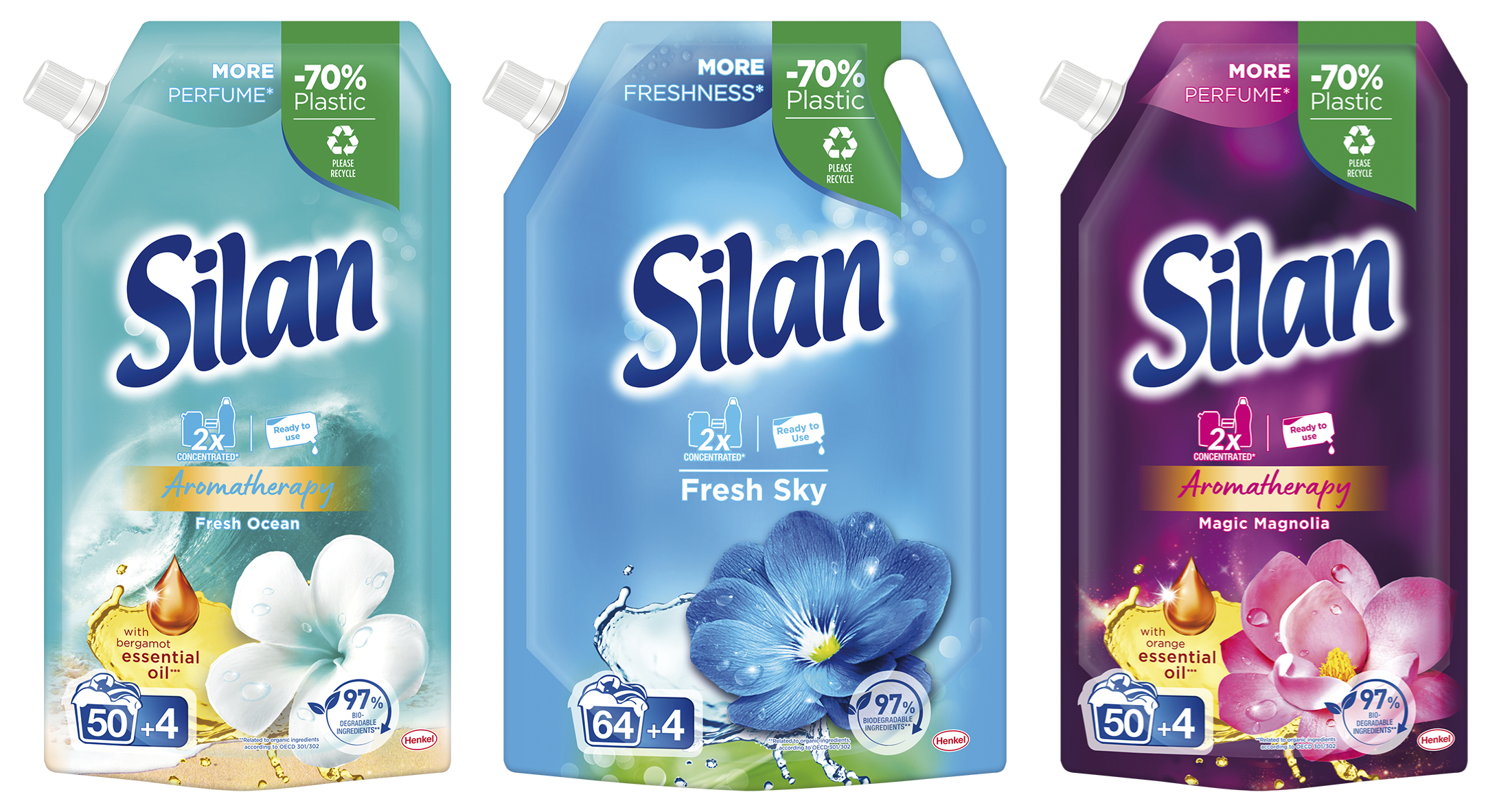 Obľúbené aviváže Silan spoločnosti Henkel prichádzajú s novými ekologickými inováciami