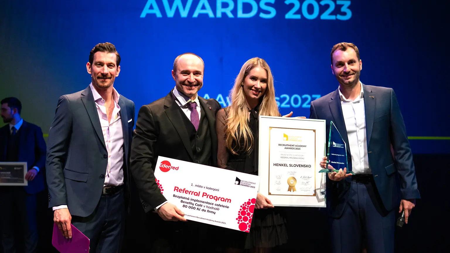 Spoločnosť Henkel Slovensko sa umiestnila na 1. mieste súťaže Recruitment Academy Awards v kategórii Referral program roku.