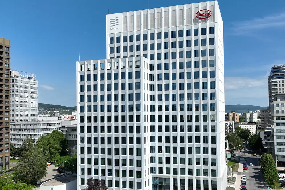 Budova spoločnosti Henkel Slovensko na Záhradníckej ulici v Bratislave.
