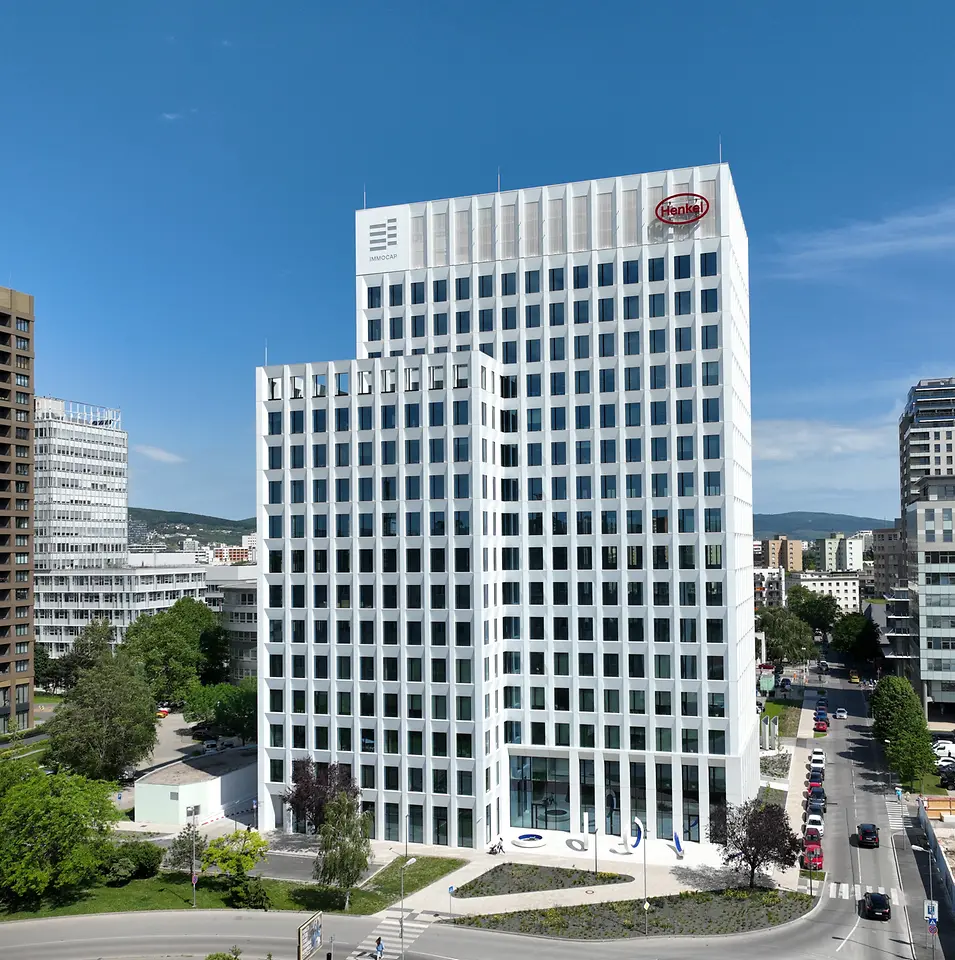 Budova spoločnosti Henkel Slovensko na Záhradníckej ulici v Bratislave.