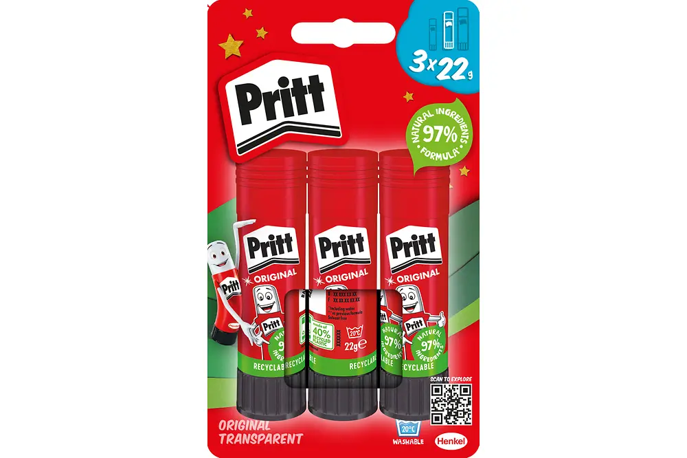 
Lepidlá Pritt prichádzajú s inovovaným dizajnom obalov, ktorý prináša lepšie spotrebiteľské zážitky aj udržateľnosť.