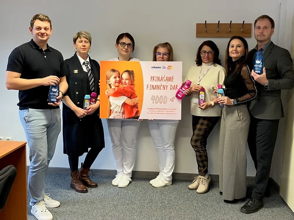 Henkel Slovensko a Teta drogérie podporili 27 detských nemocníc sumou takmer 90 000 eur