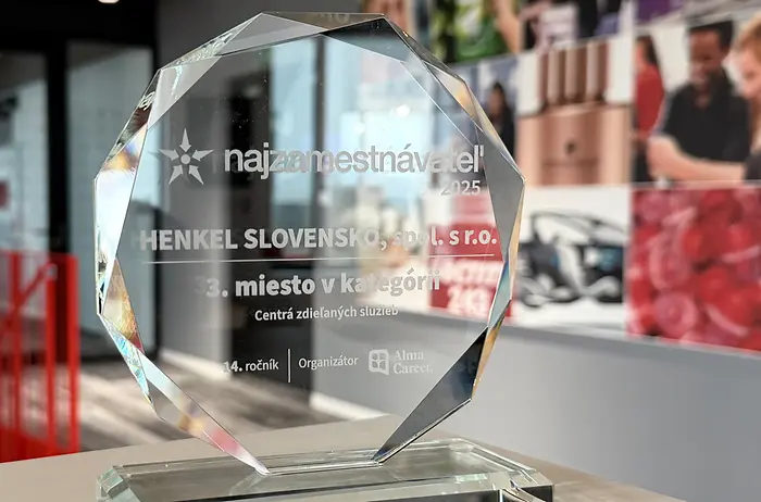
V kategórii Centrá zdieľaných služieb si spoločnosť Henkel Slovensko odniesla 3. miesto.