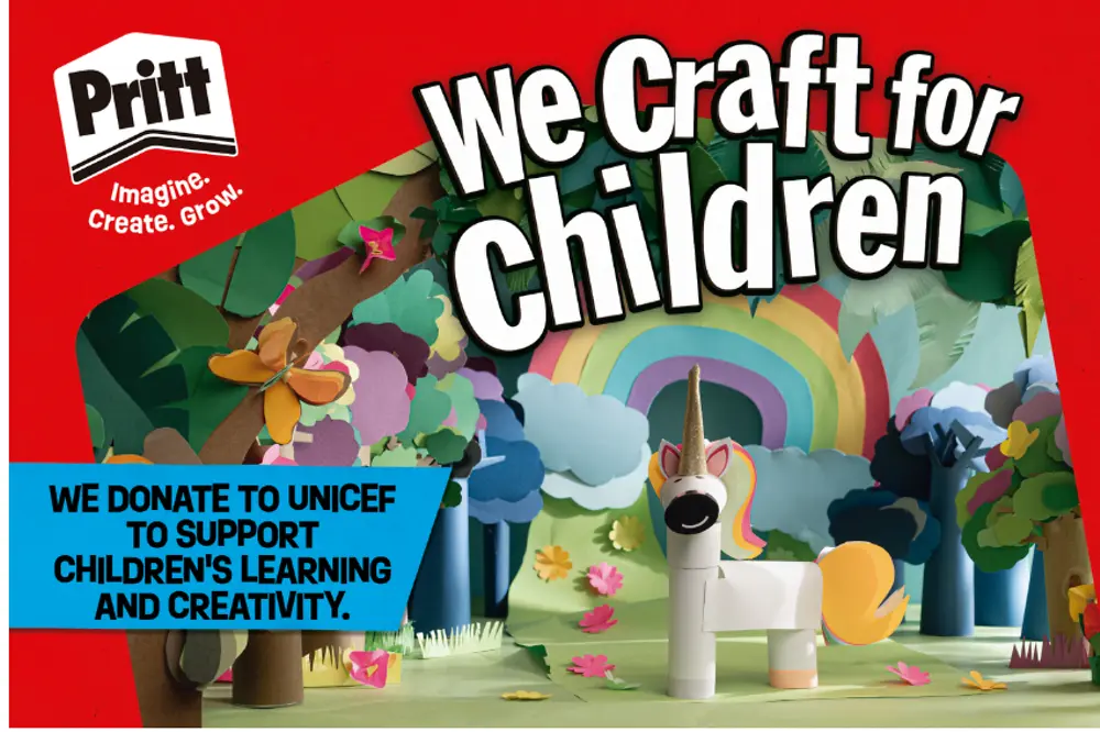 
Pritt daruje 100 000 eur na globálny program organizácie UNICEF „Let us Learn“.