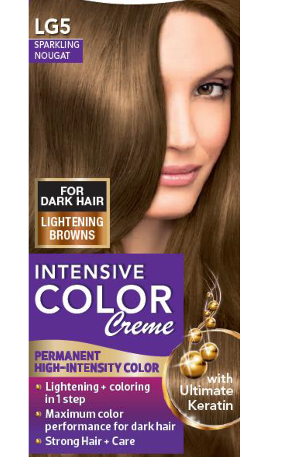 
Palette Intensive Color Creme Lightening Browns Trblietavý nugát LG5