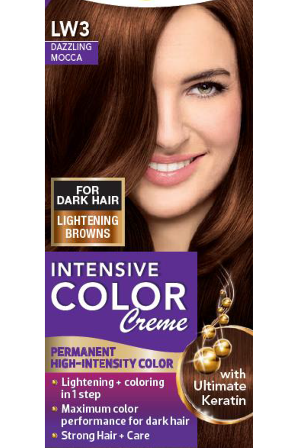 
Palette Intensive Color Creme Lightening Browns Oslnivá mokka LW3