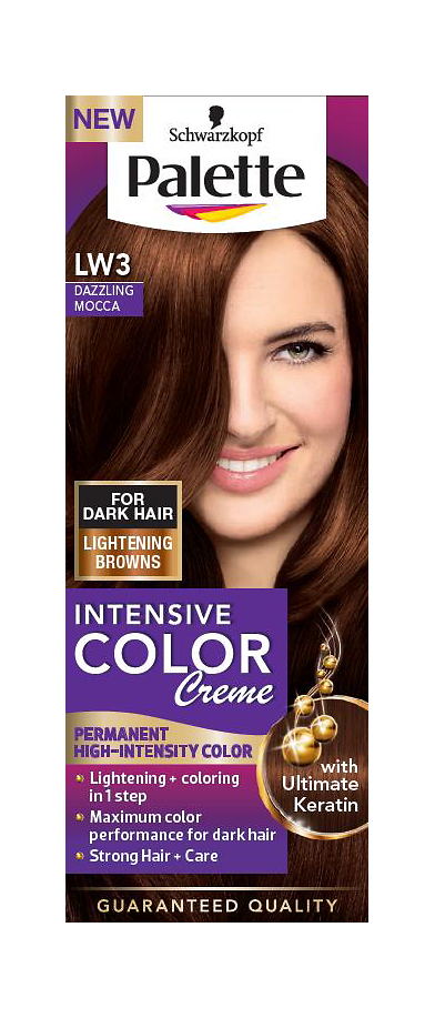 
Palette Intensive Color Creme Lightening Browns Oslnivá mokka LW3