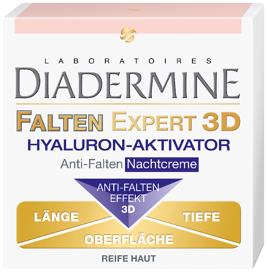 
Diadermine 3D Expert na vrásky, hyaluron-aktivátor nočný krém proti vráskam