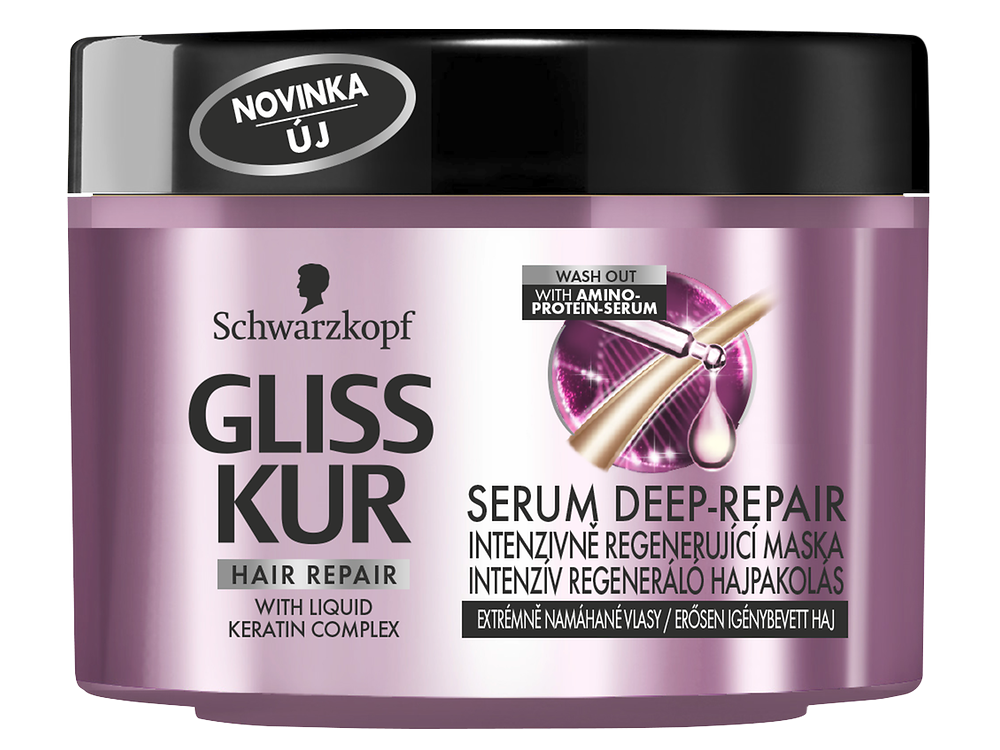 
Gliss Kur Serum Deep Repair intenzívna regeneračná maska