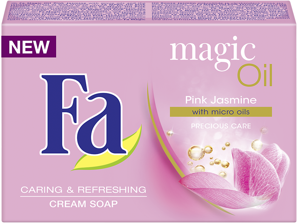 
Fa Magic Oil ružový jazmín, tuhé mydlo