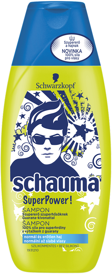 
Šampón Schauma SuperPower!,400 ml