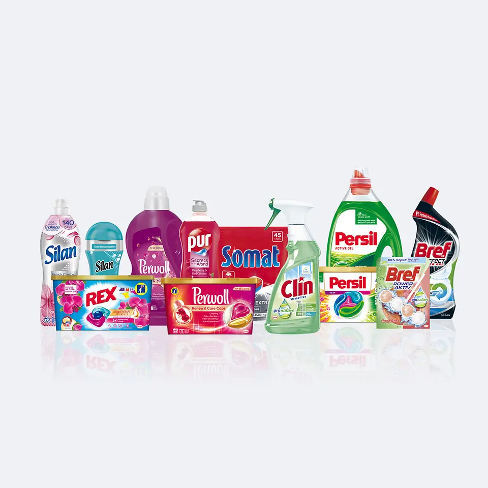 Značky divízie Laundry & Home Care