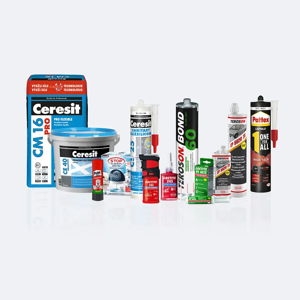 
Vlajkové značky divízie Adhesive Technologies