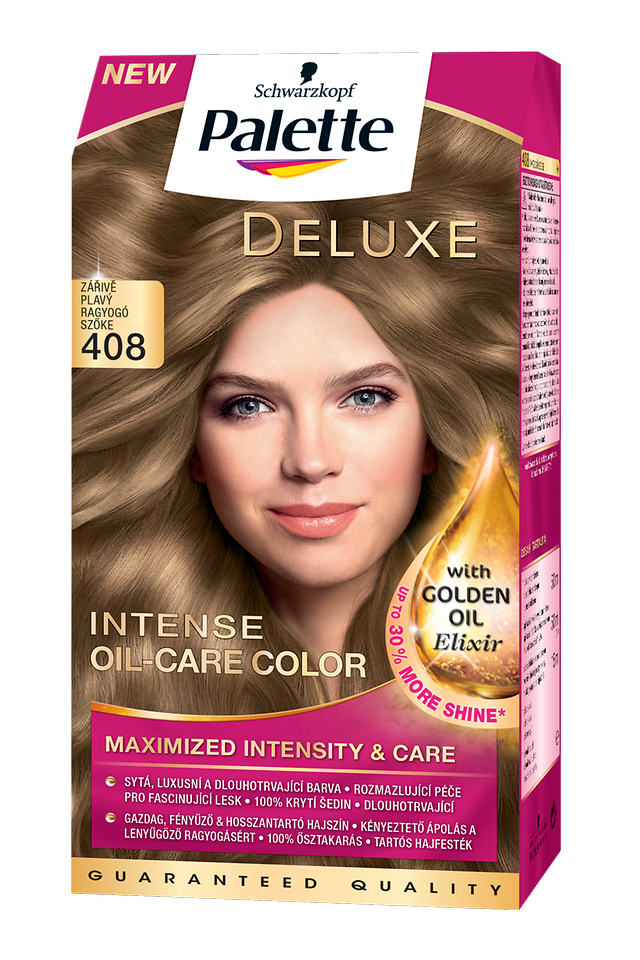 Palette Deluxe, Žiarivý blond 408