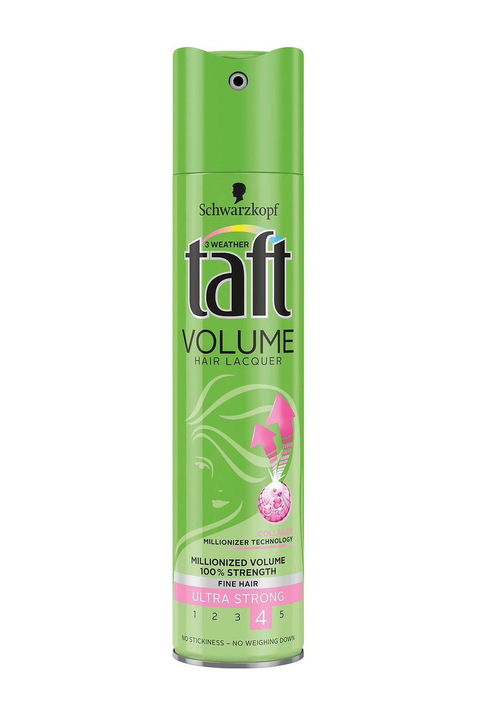 Taft Volume Mega Strong, Lak na vlasy