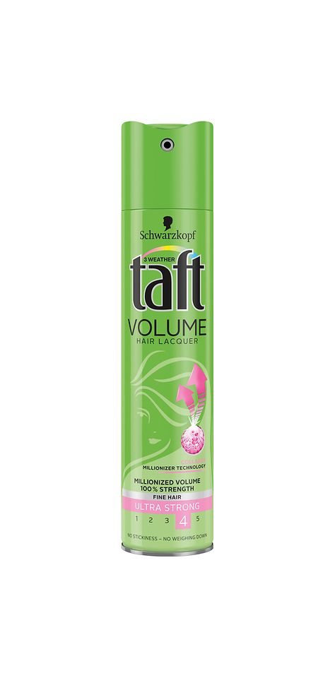 Taft Volume Mega Strong, Lak na vlasy