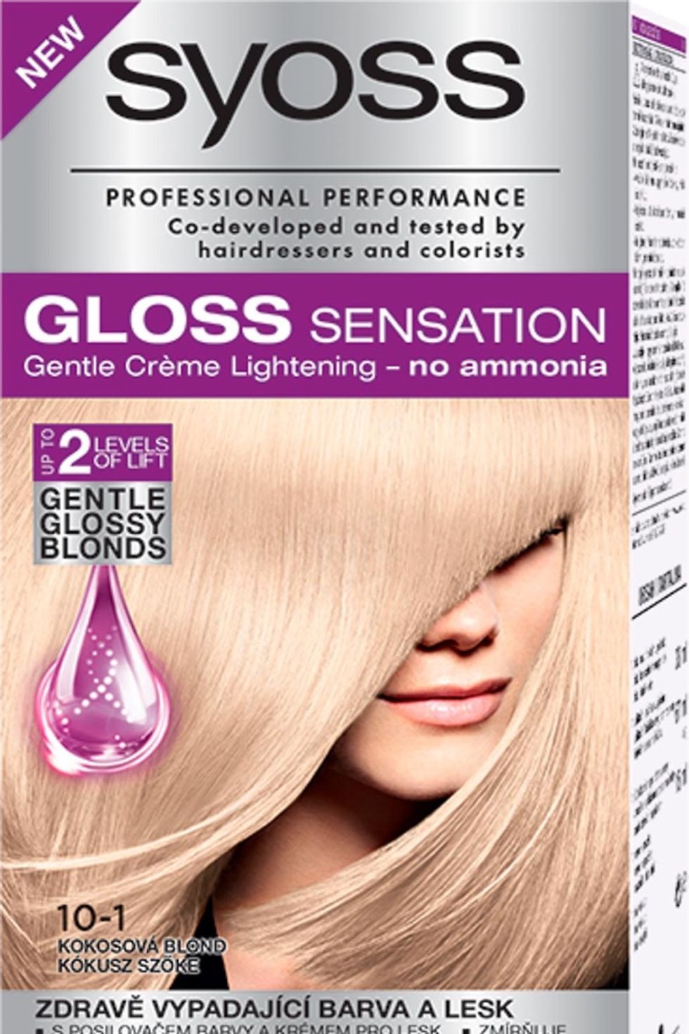 Farba na vlasy Syoss Gloss Sensation 10-1 Kokosový blond