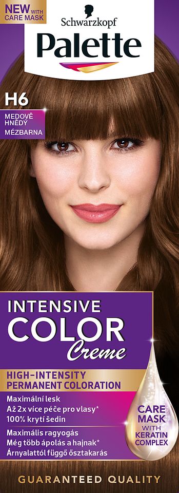 Farba na vlasy Palette Intensive Color Creme H6 Medovohnedý