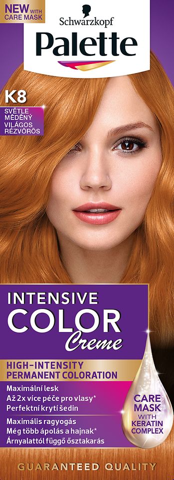 Farba na vlasy Palette Intensive Color Creme K6 Svetlý medený
