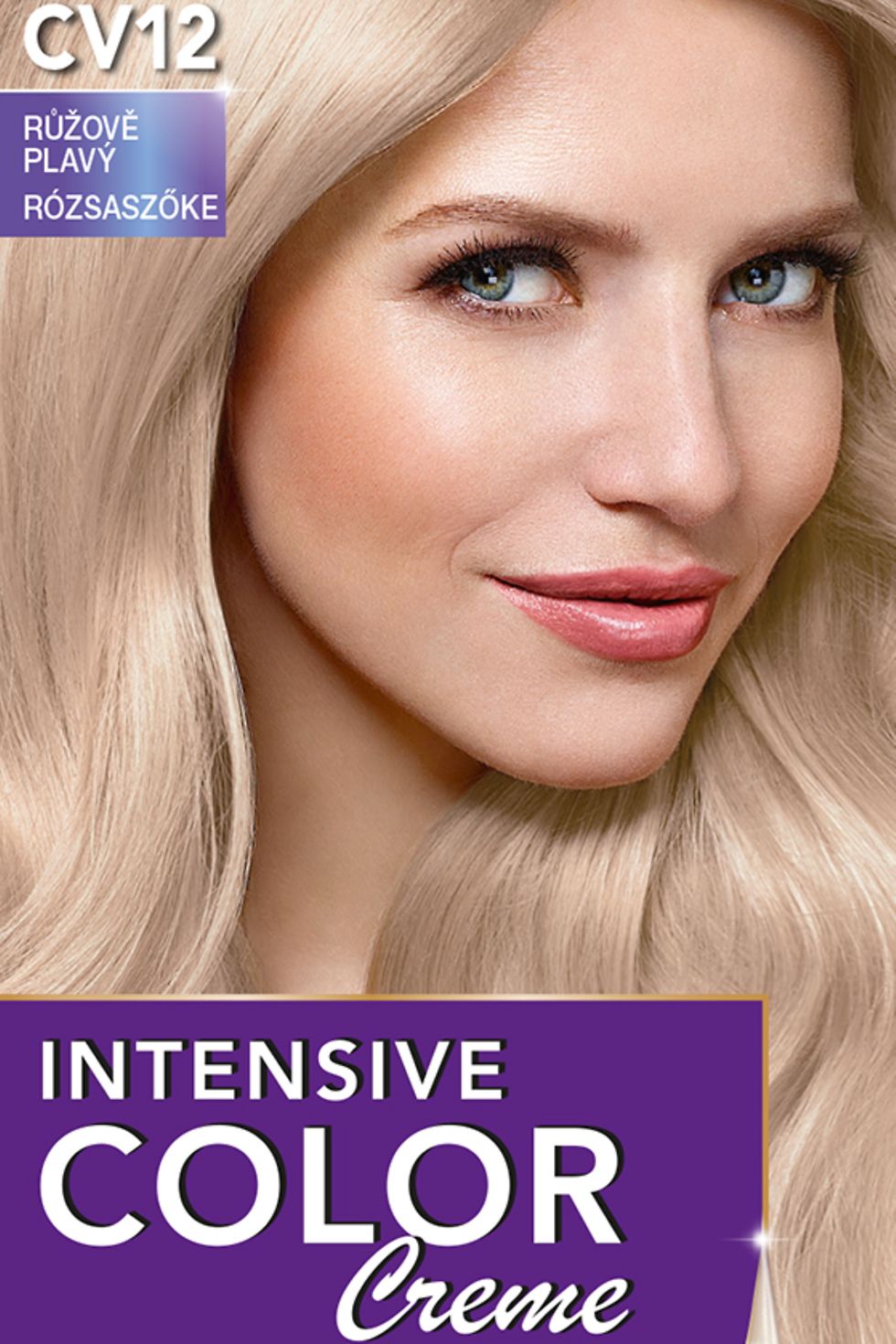 Farba na vlasy Palette Intensive Color Creme CV12 Ružovoplavý