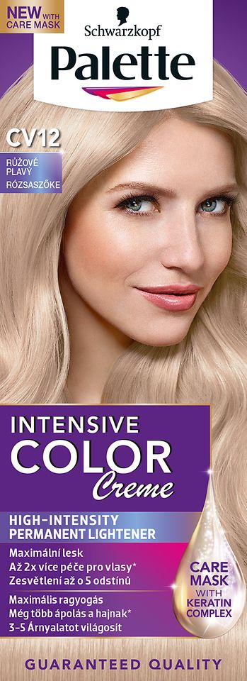 Farba na vlasy Palette Intensive Color Creme CV12 Ružovoplavý