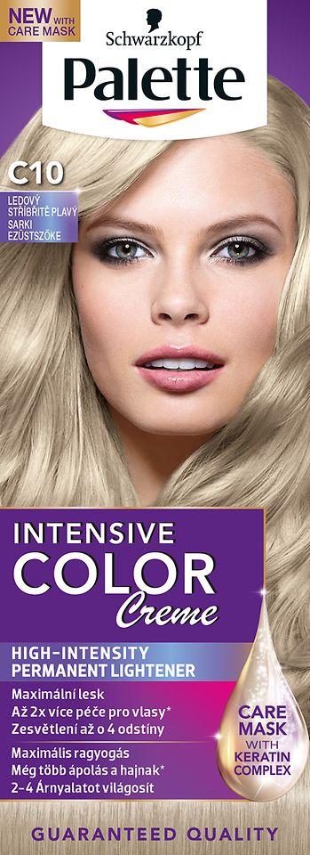 Farba na vlasy Palette Intensive Color Creme C10 Ľadovo striebroplavý