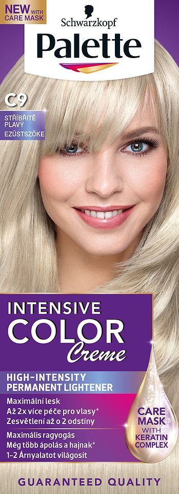 Farba na vlasy Palette Intensive Color Creme C9 Striebroplavý