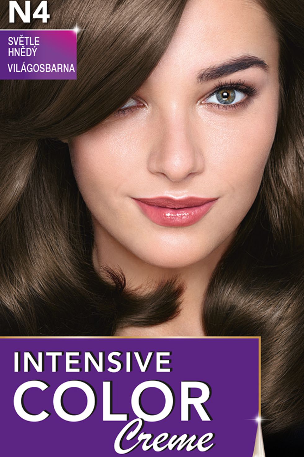Farba na vlasy Palette Intensive Color Creme N4 Svetlohnedý