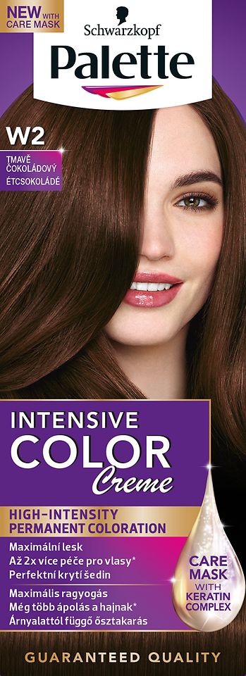 Farba na vlasy Palette Intensive Color Creme W2 Tmavá čokoláda