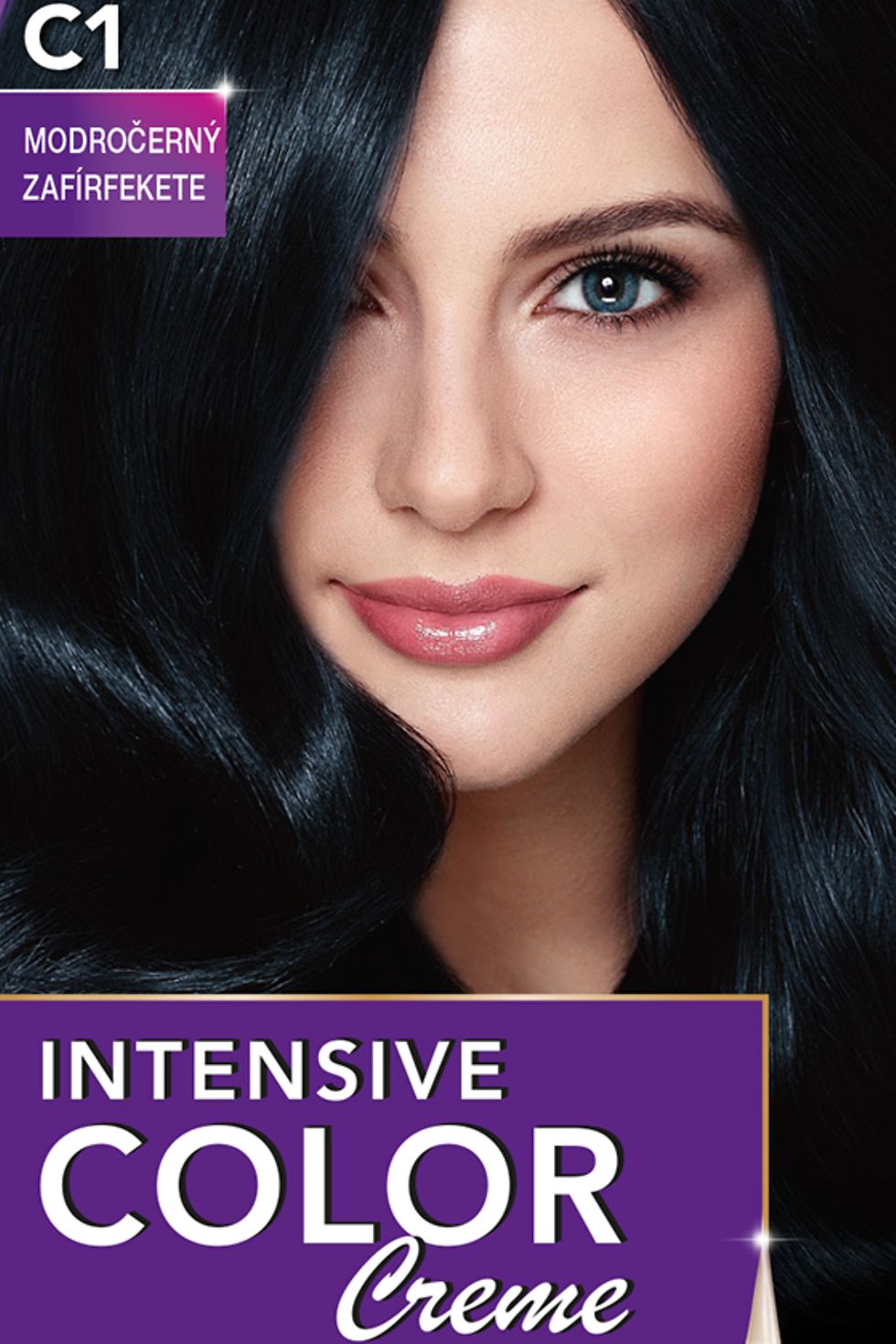 Farba na vlasy Palette Intensive Color Creme C1 Modročierny