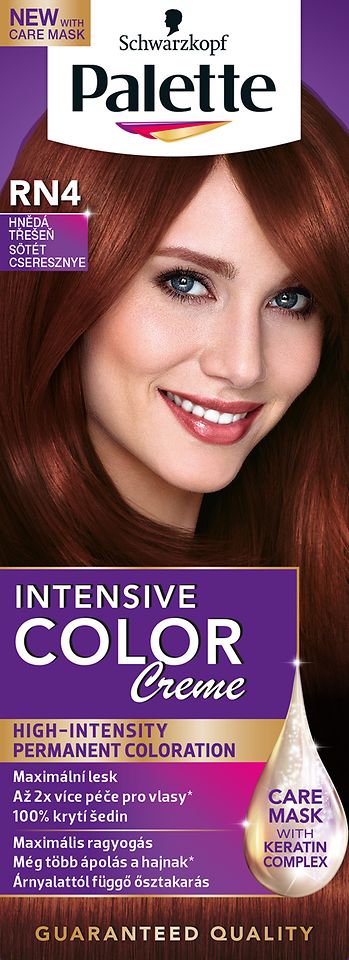Farba na vlasy Palette Intensive Color Creme RN4 Čerešňovohnedý