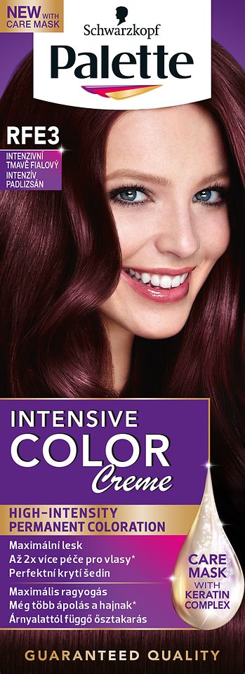 Farba na vlasy Palette Intensive Color Creme RFE3 Intenzívny tmavofialový