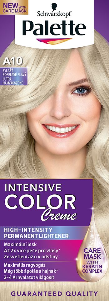 Farba na vlasy Palette Intensive Color Creme A10 Zvlášť popolavoplavý