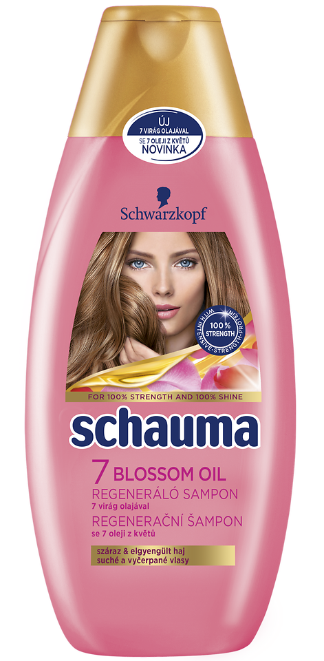 Schauma s olejom zo 7 kvetov šampón 400 ml