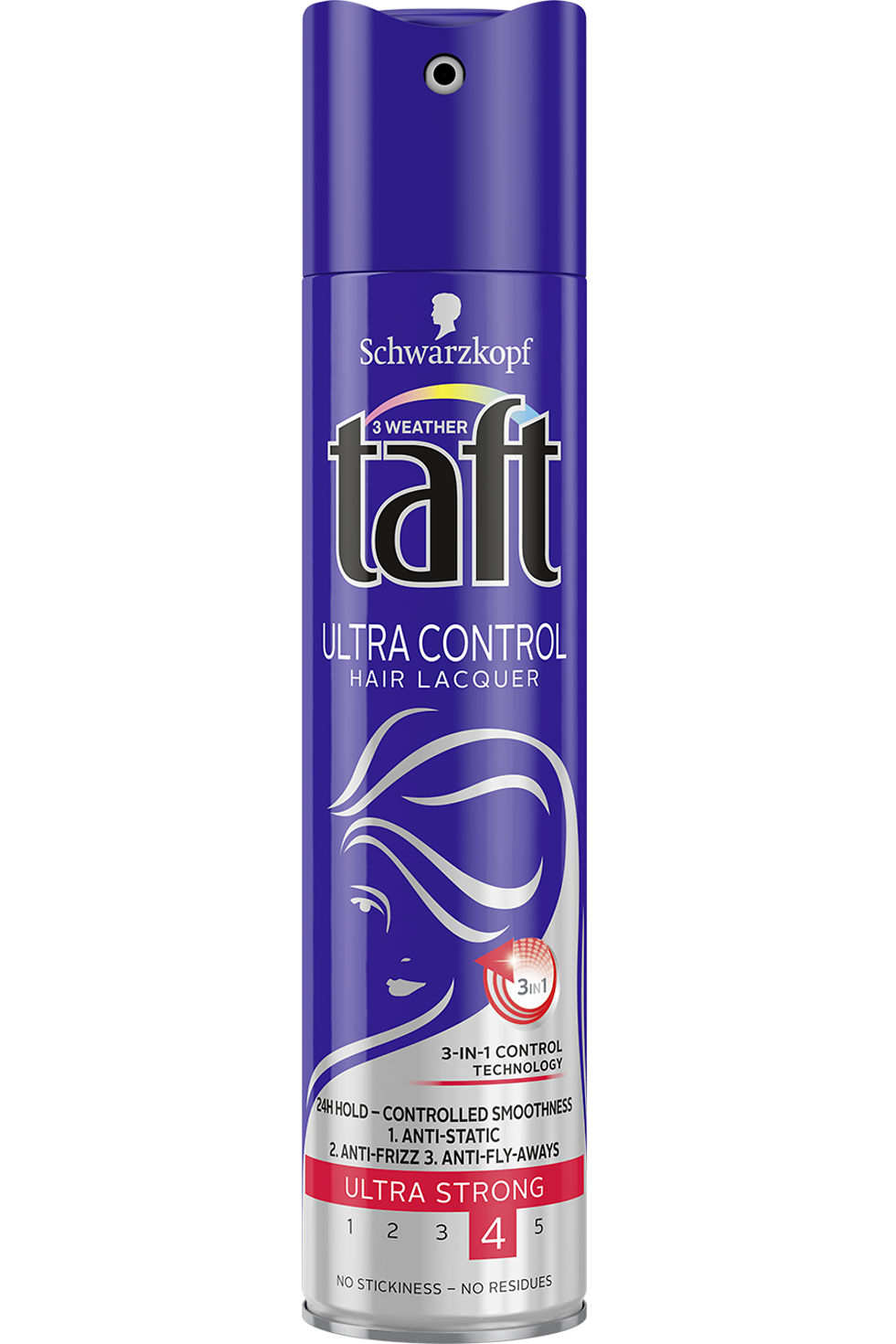 Lak na vlasy Taft ULTRA CONTROL