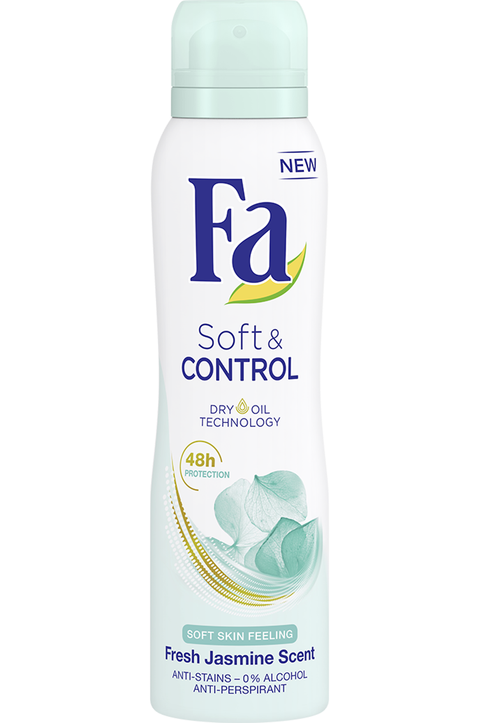 Fa Soft & Control Care - osviežujúci deosprej s vôňou čerstvého jazmínu