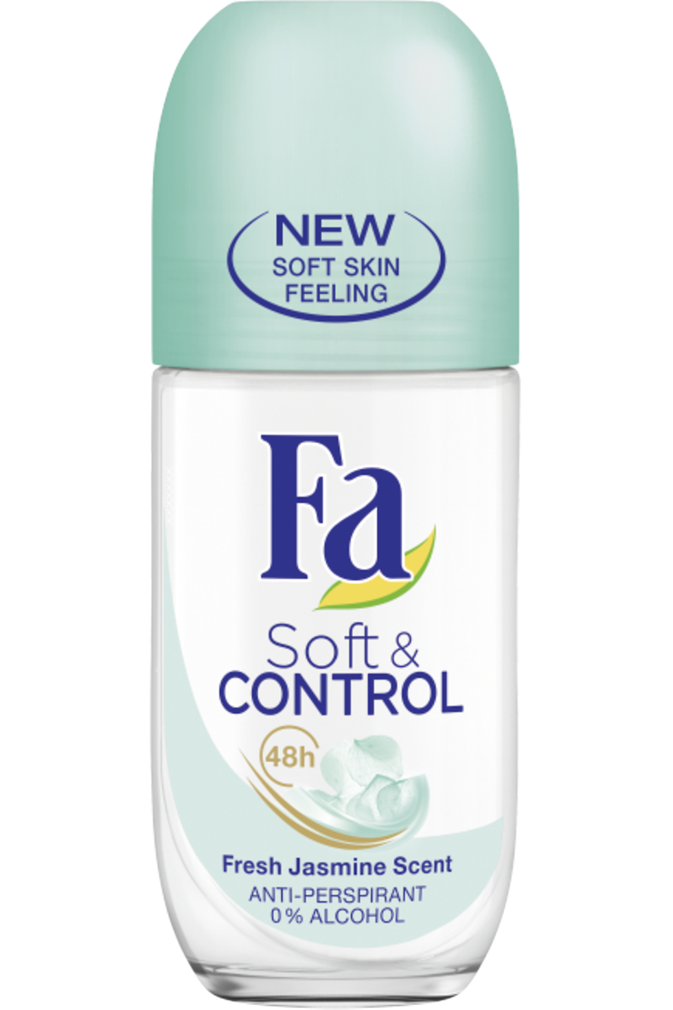 Fa Soft & Control Care - osviežujúci roll-on s vôňou čerstvého jazmínu