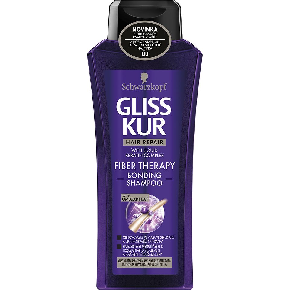 Gliss Kur FIBER THERAPY s OMEGAPLEX šampón