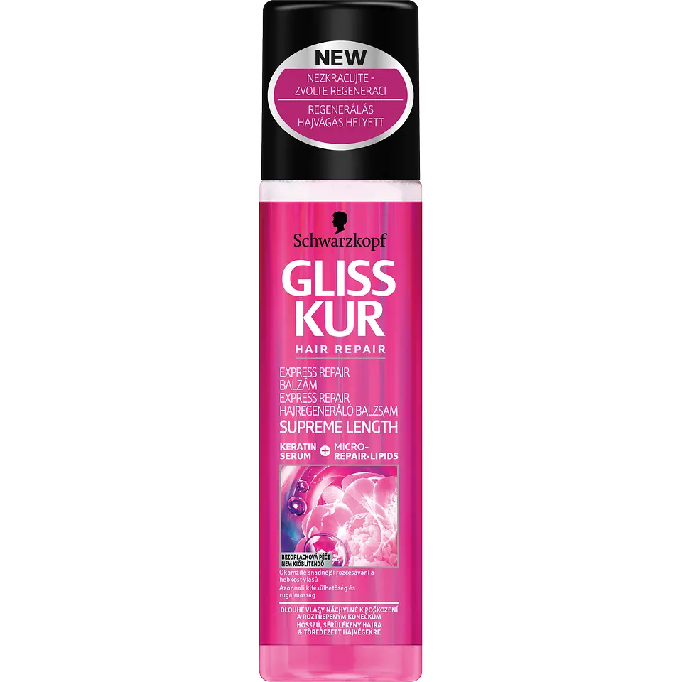 GLISS KUR SUPREME LENGTH expresný regeneračný kondicionér