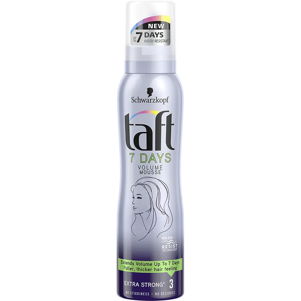 Taft 7 Days penové tužidlo na objem