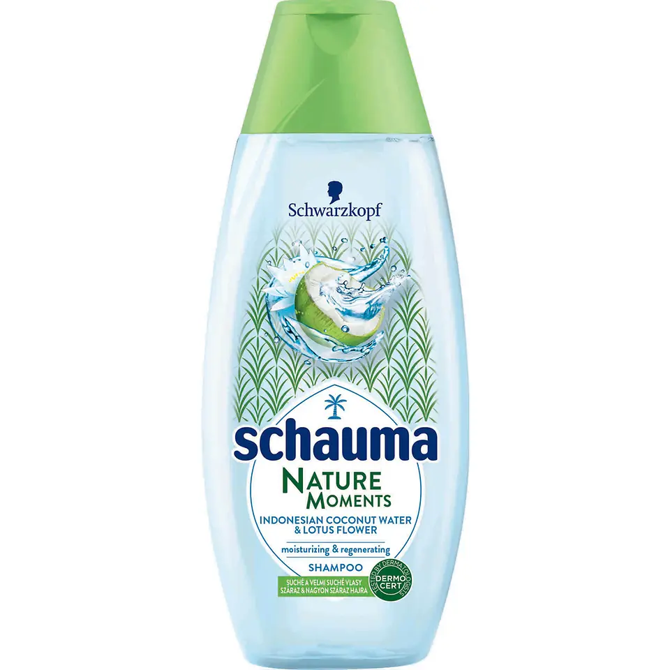 Šampón Schauma Nature Moments Indonesian Water & Lotus Flower, 400 ml