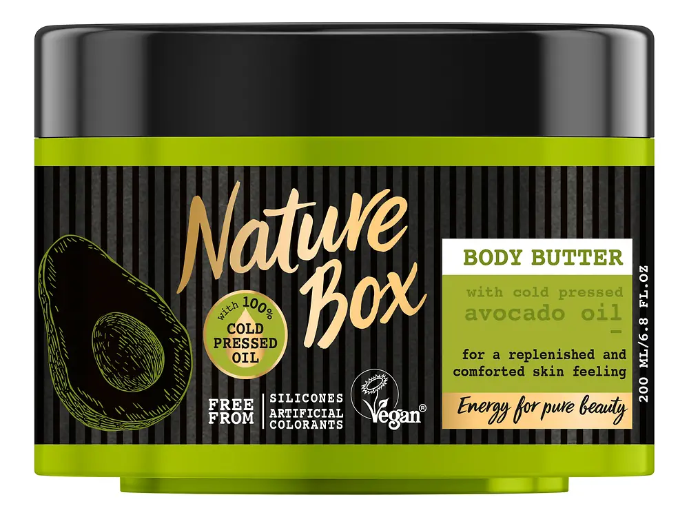 Nature Box Avokádo Telové maslo