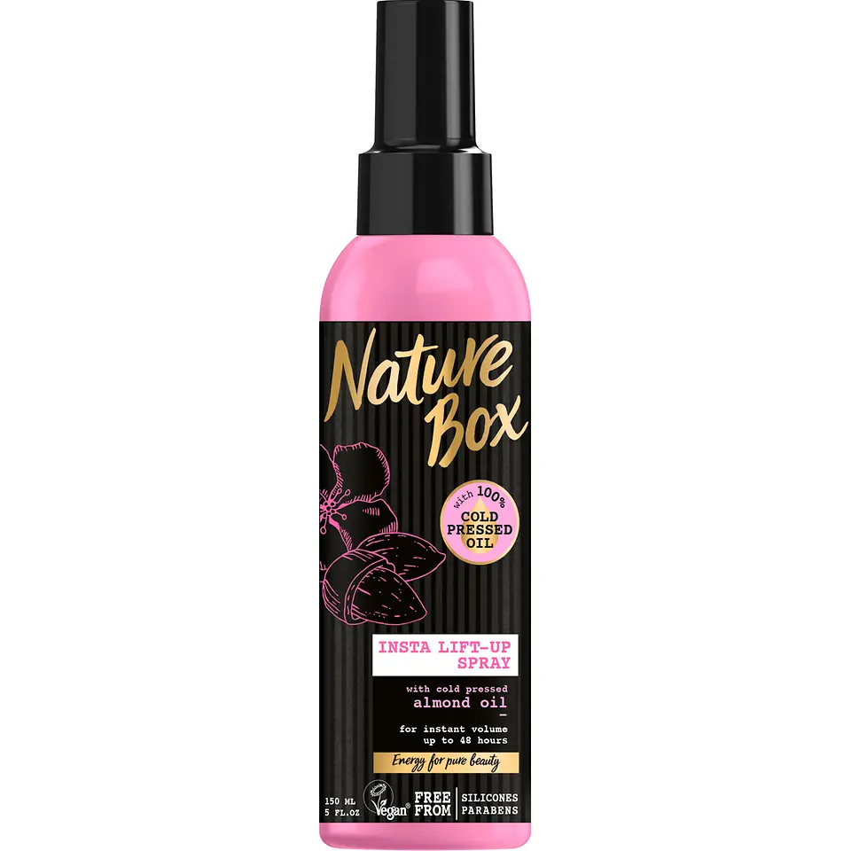 Nature Box Mandľa Sprej pre objem