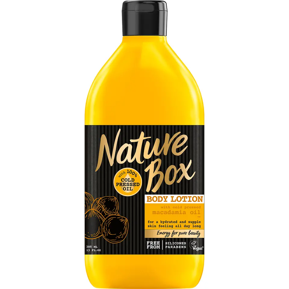 Nature Box Makadamiový orech Telové mlieko