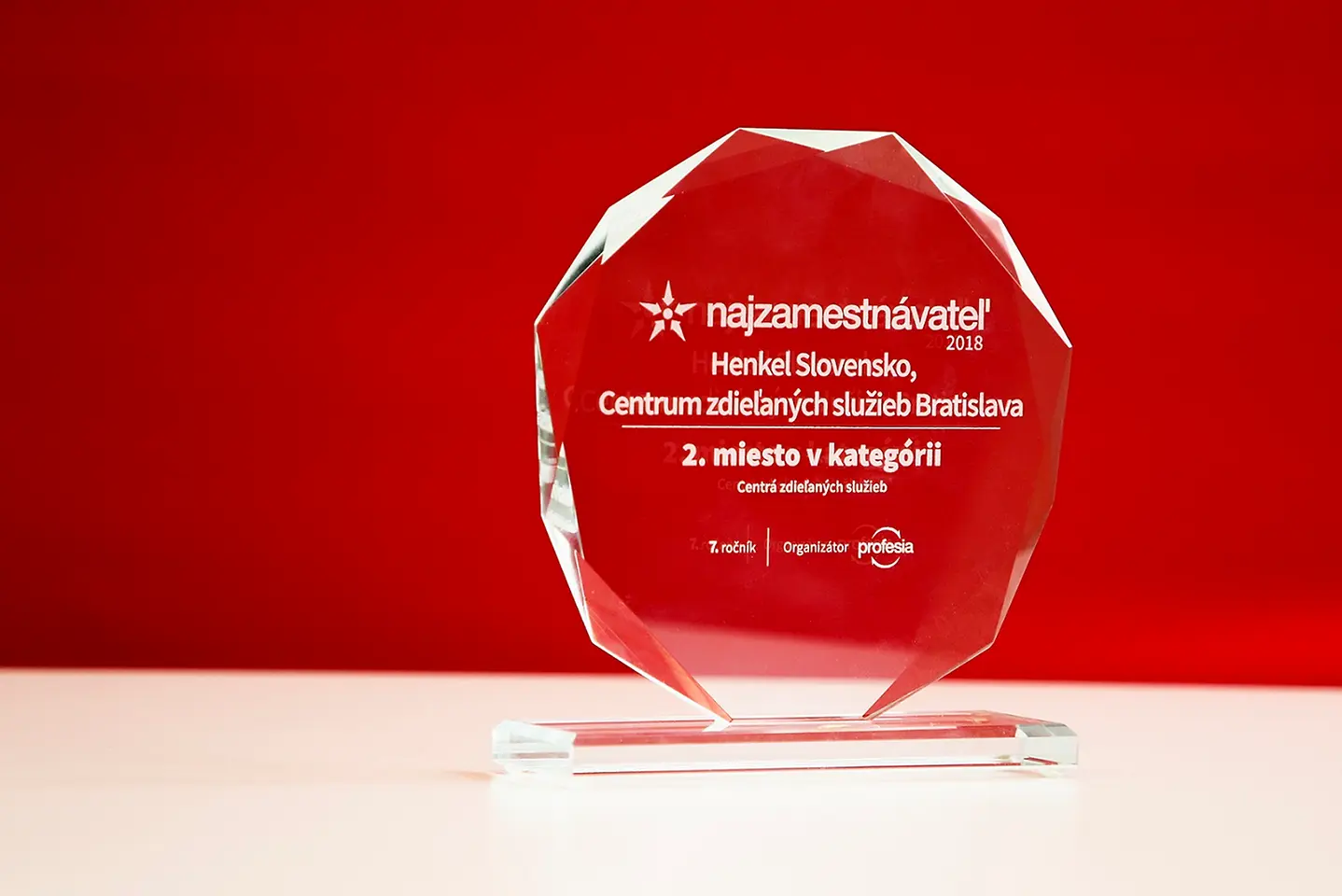 Ocenenie Najzamestnávateľ je druhým v poradí, ktoré spoločnosť získala v celoslovenskej ankete