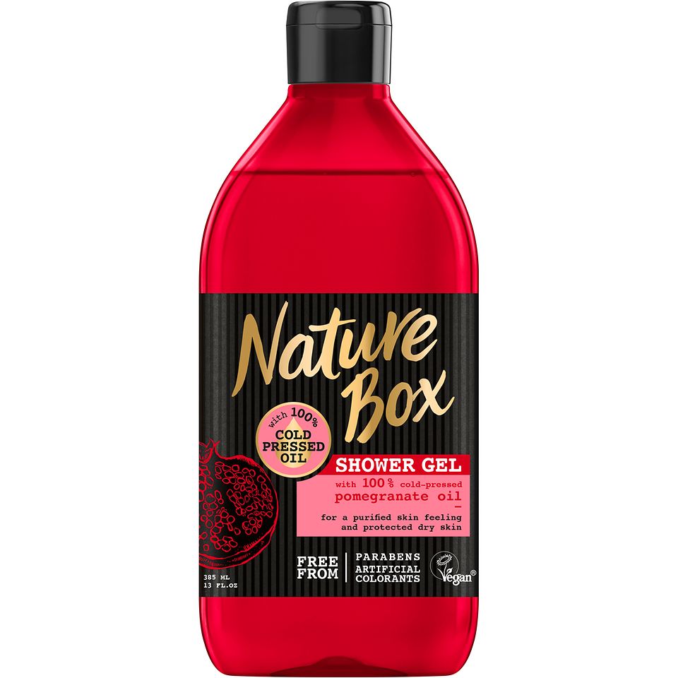 Nature Box granátové jablko sprchovací gél
