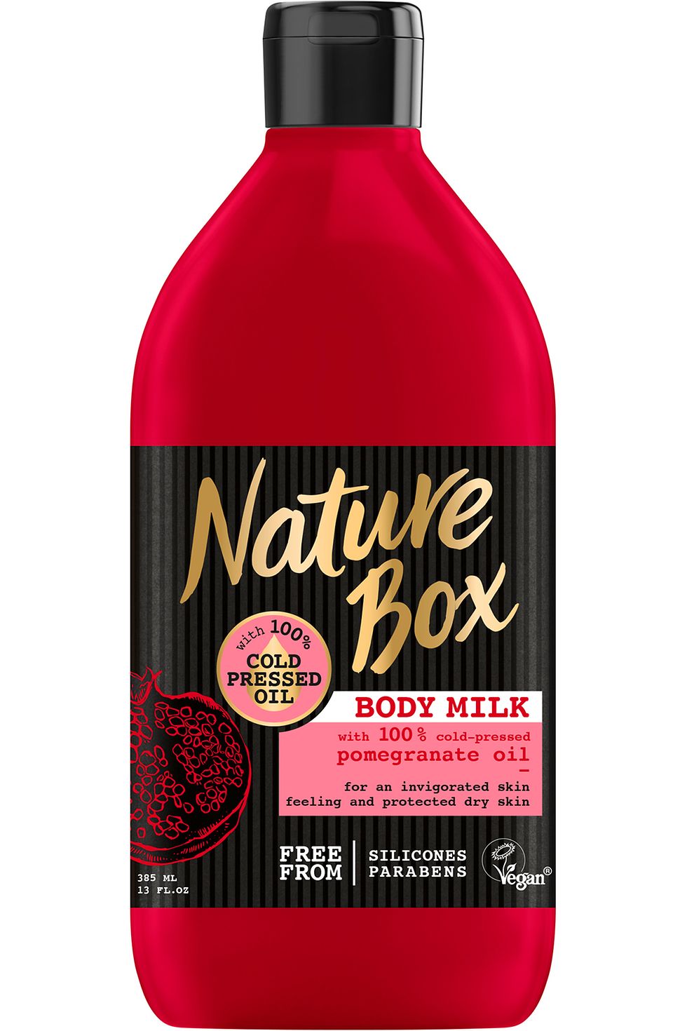 Nature Box granátové jablko telové mlieko