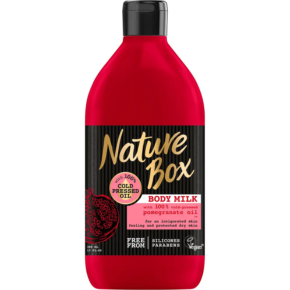 Nature Box granátové jablko telové mlieko