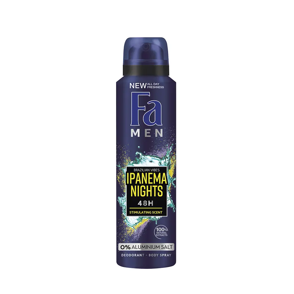 Fa Brazilian Vibes Ipanema Nights deosprej pre mužov
